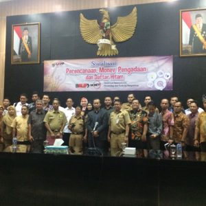 Sosialiasi Perencanaan, Monitoring-evaluasi dan Daftar Hitam Di Palembang, Sumatera Selatan